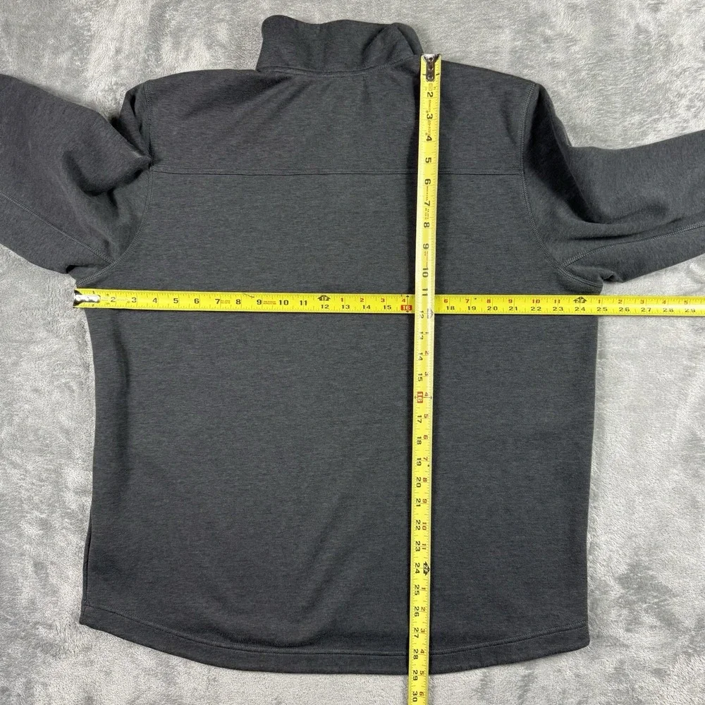 The North Face  1/4 Zip‎ Pullover Men's XL Grey Fleece Mock Neck Jacket Outdoors
